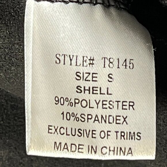 Windsor Fringe Top Size Small Fringe Festival Hippie Boho - Picture 8 of 8